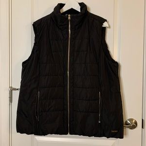 Calvin Klein Puffer Vest 2X, Black Like New! Offers Welcome!